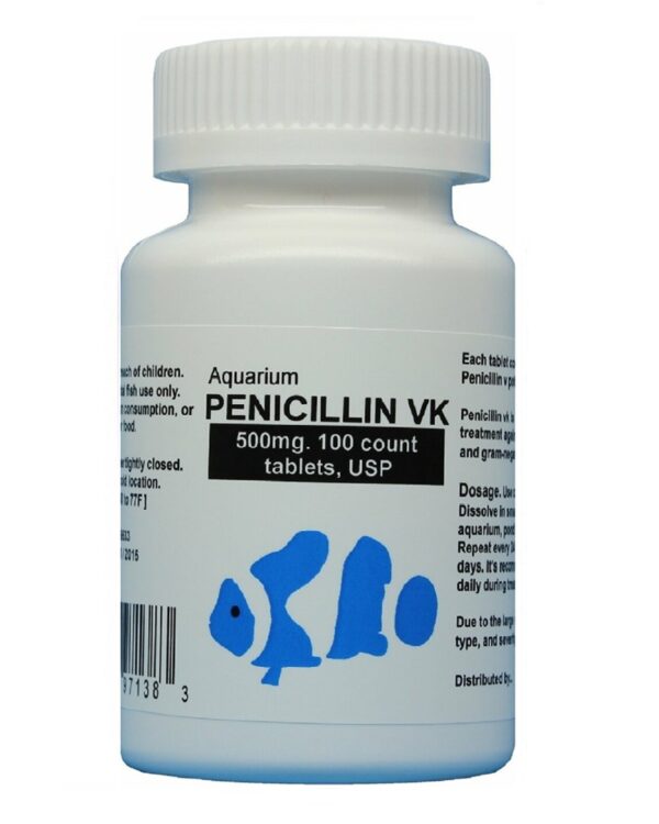 Aquarium Penicillin commonly known as fish pen forte , is the most popular fish antibiotics, helpful with treating a number of pathogenic bacteria