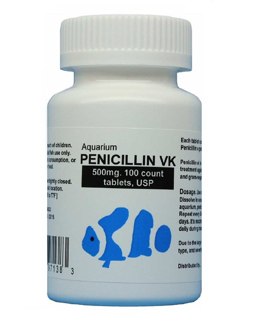 Aquarium Penicillin – fish pen forte 500mg 100 capsules