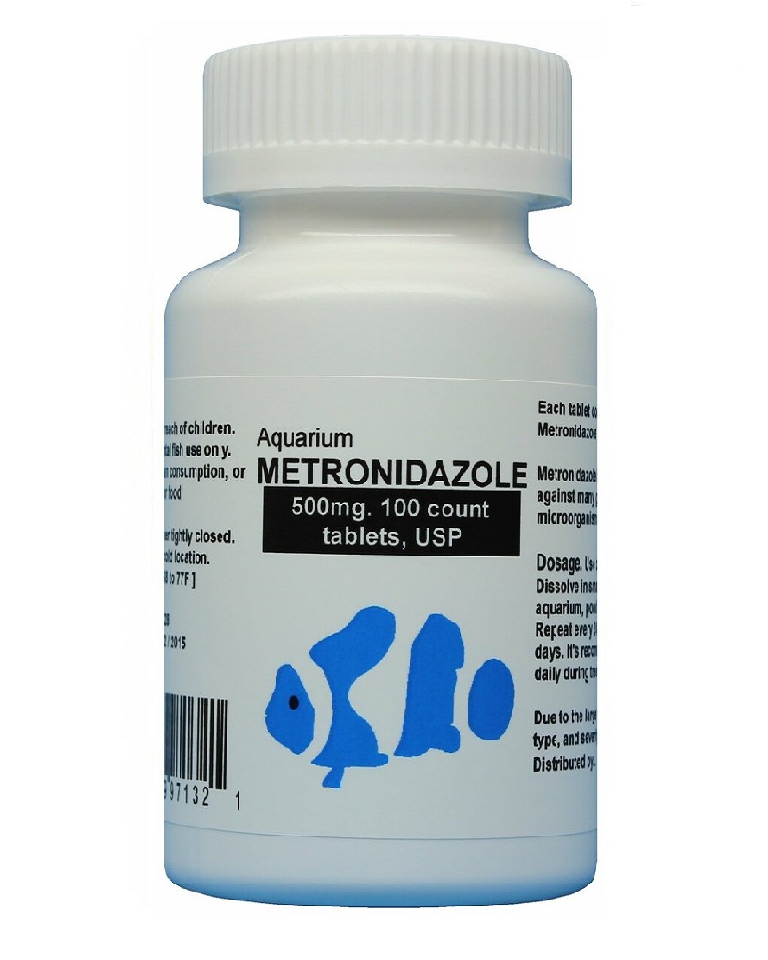 Aquarium Metronidazole – fish zole forte 500 mg 100 Tablets