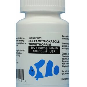 Fish sulfa forte - Aquarium Sulfamethoxazole 800mg 100 count