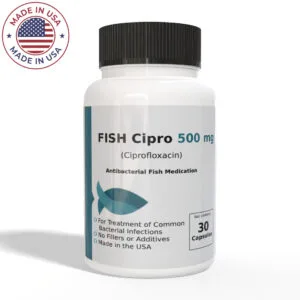 Fish Ciprofloxacin - fish cipro 500mg 30 Capsules